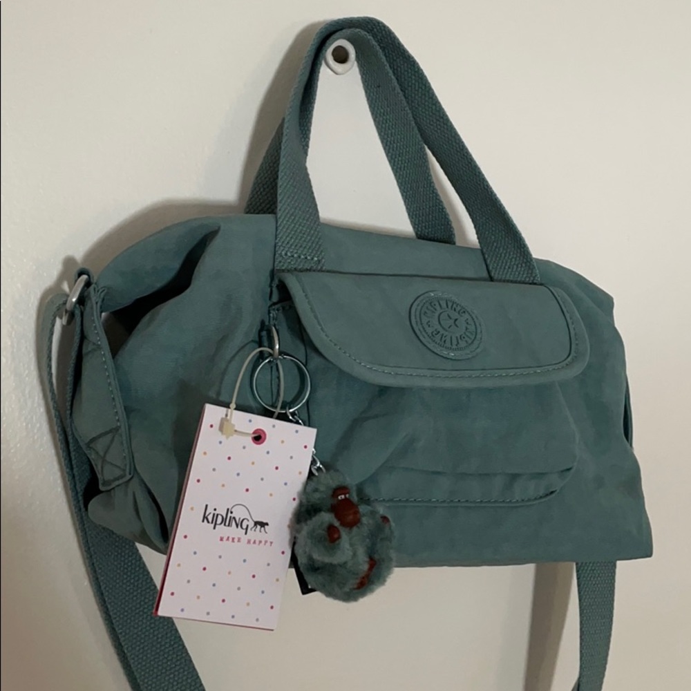 Kipling Brynne Crossbody Bag in Smoke Blue
